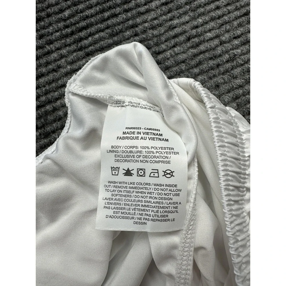 Nike Dri-FIT Running Shorts Kids XL White Standard Fit Athletic Gym Training New